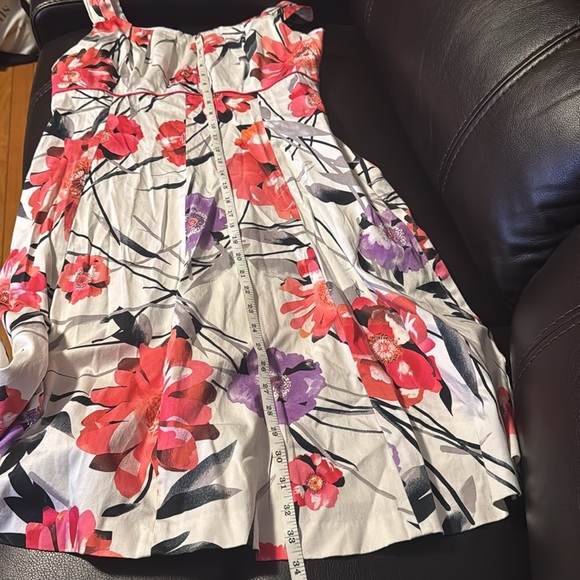 Fashion Bug Floral Dress Size 10 - Picture 9 of 14